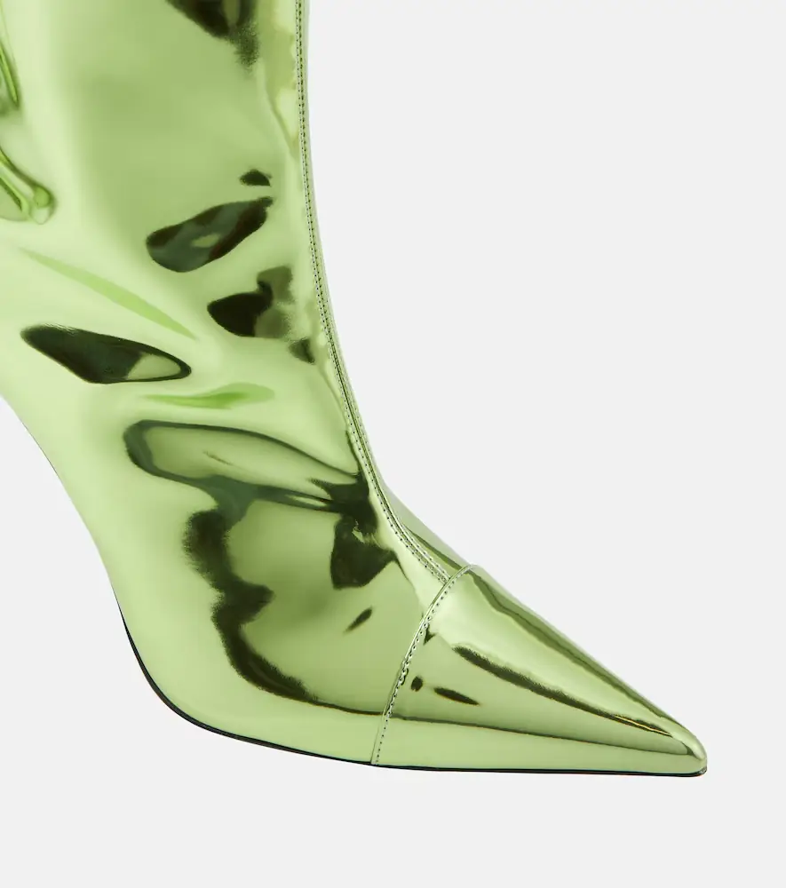 Alexandre Vauthier Mirrored leather knee-high boots | Thumbnail 4 Alexandre Vauthier Mirrored leather knee-high boots | Thumbnail 4