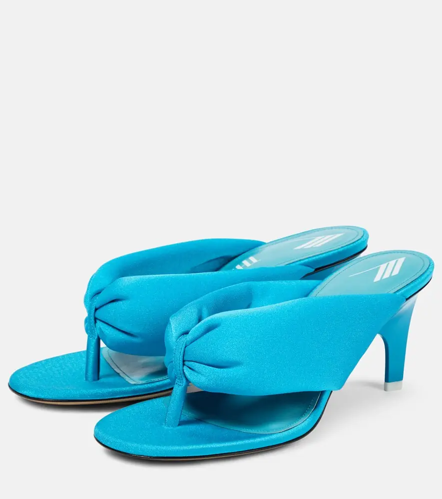 The Attico Rem satin thong sandals | Thumbnail 5 The Attico Rem satin thong sandals | Thumbnail 5