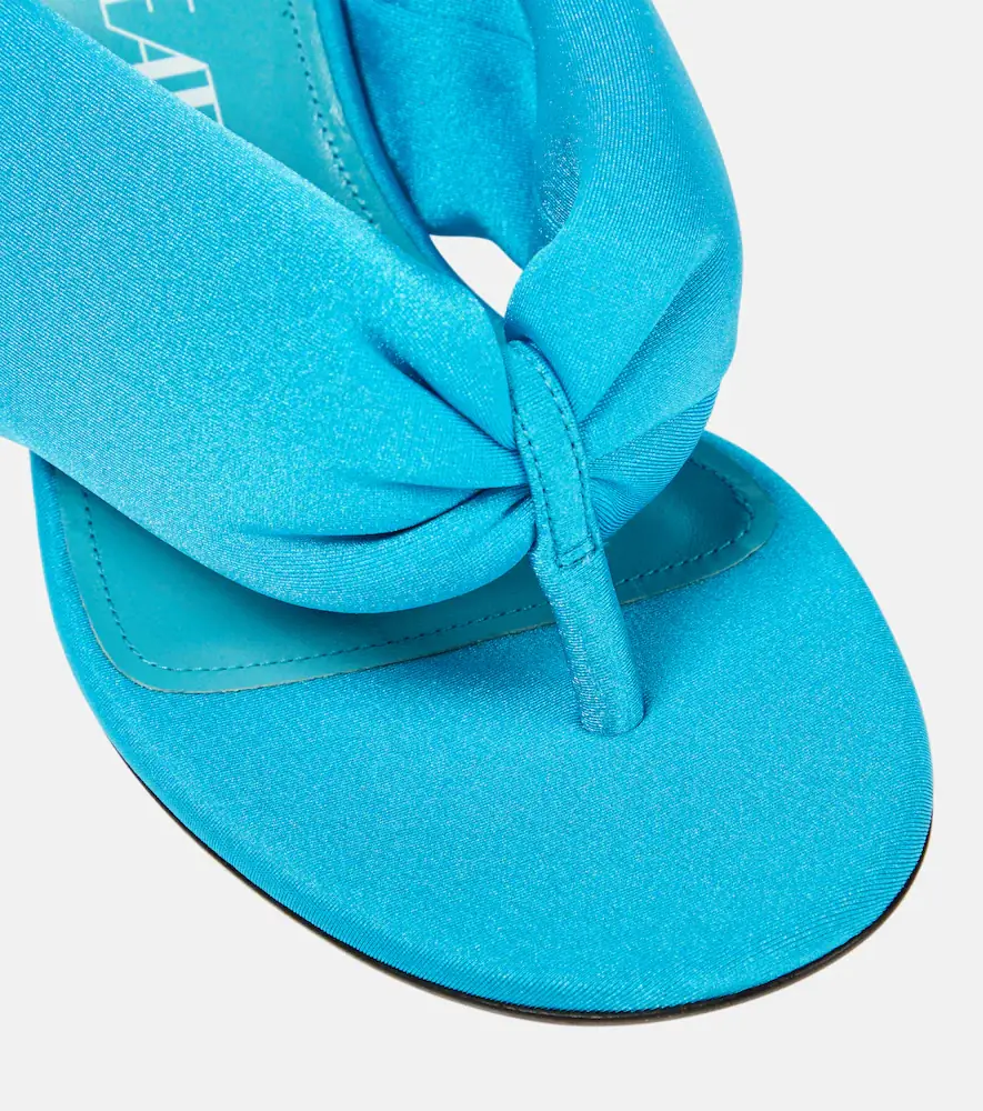 The Attico Rem satin thong sandals | Thumbnail 6 The Attico Rem satin thong sandals | Thumbnail 6