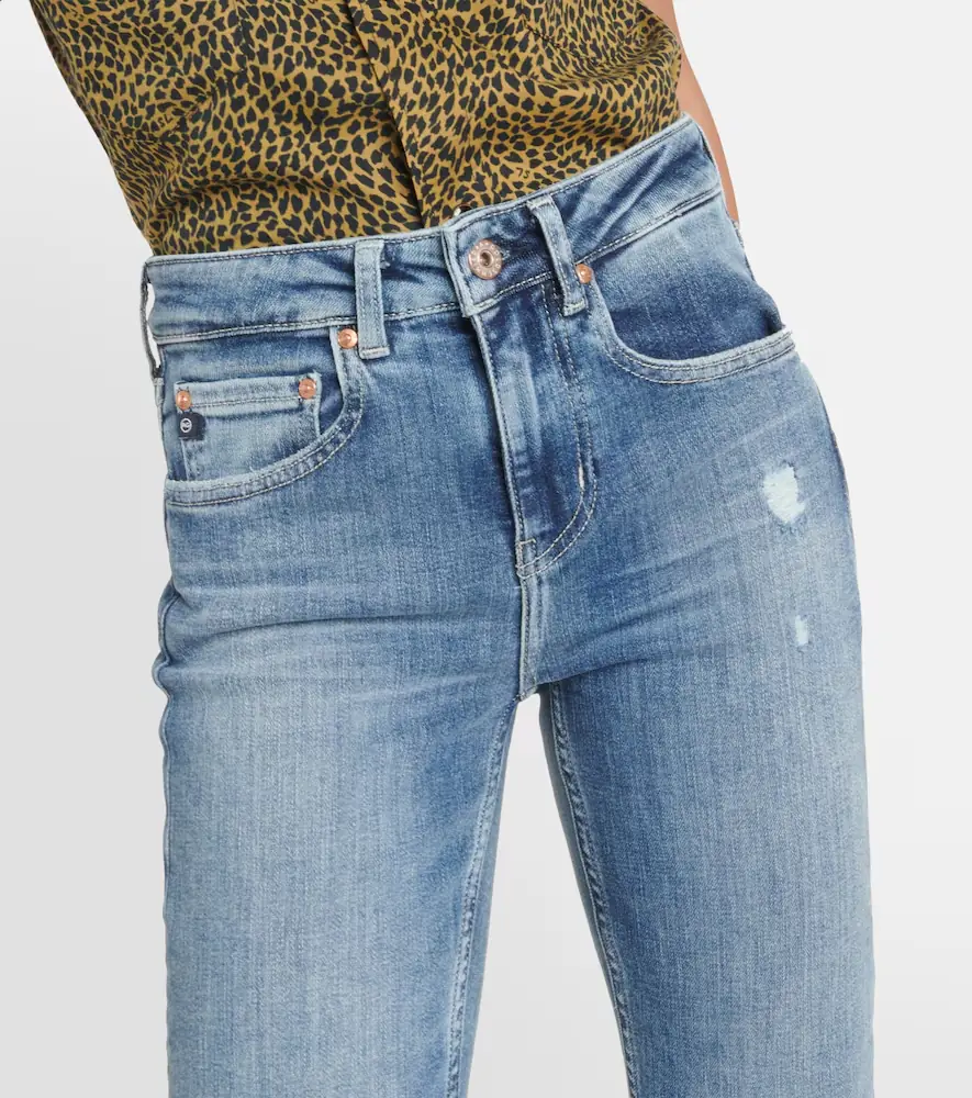 AG Jeans Girlfriend mid-rise straight jeans | Thumbnail 4 AG Jeans Girlfriend mid-rise straight jeans | Thumbnail 4
