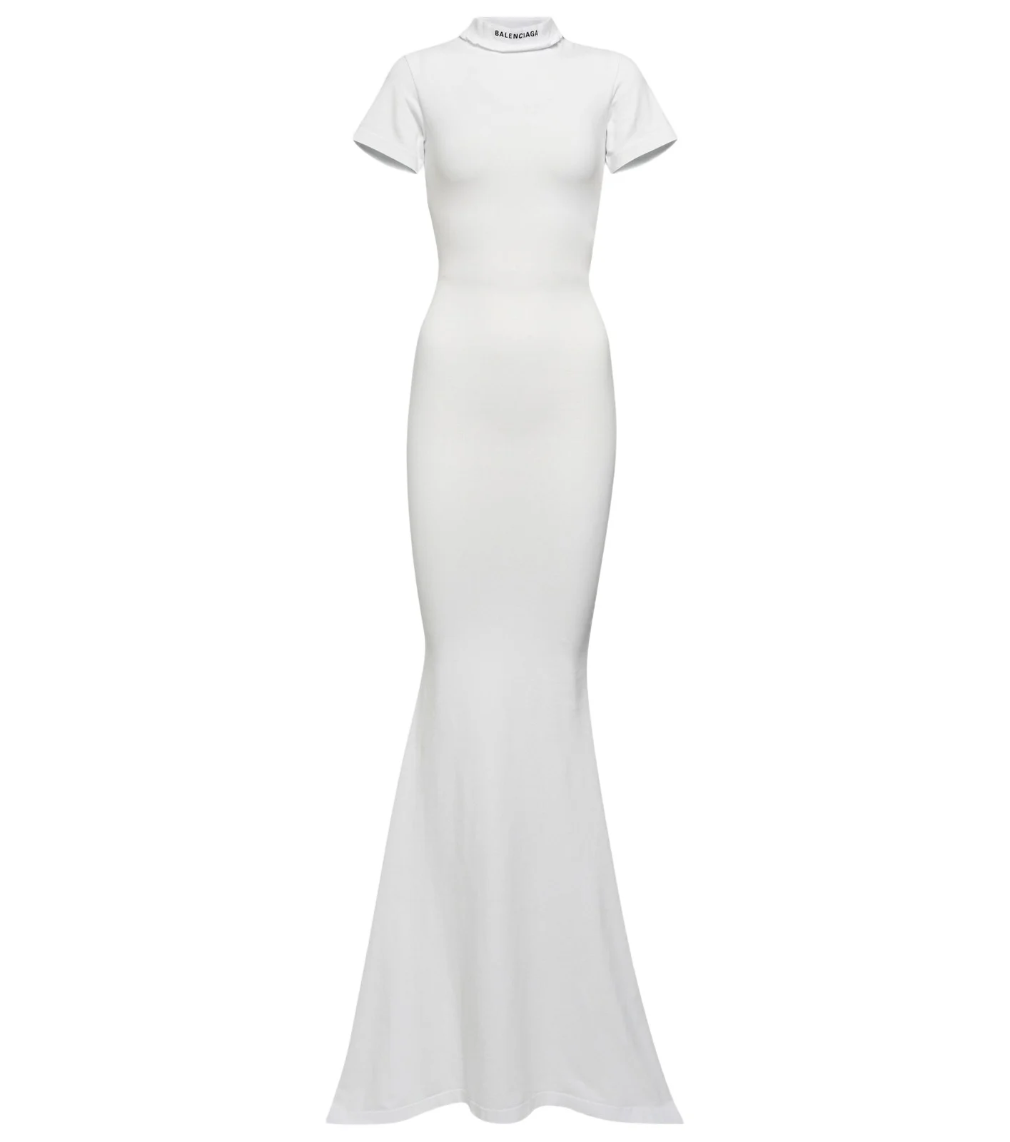 Balenciaga Cotton-blend T-shirt maxi dress