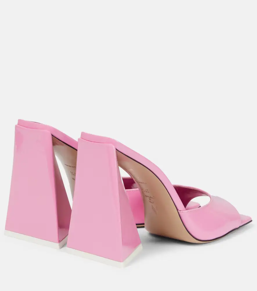The Attico Devon patent leather mules | Thumbnail 3