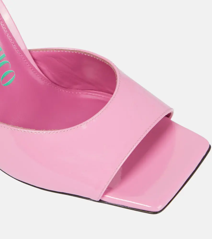 The Attico Devon patent leather mules | Thumbnail 4