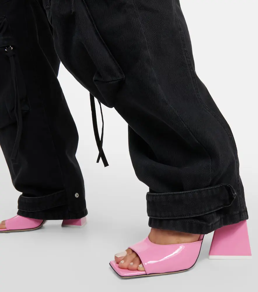 The Attico Devon patent leather mules | Thumbnail 6