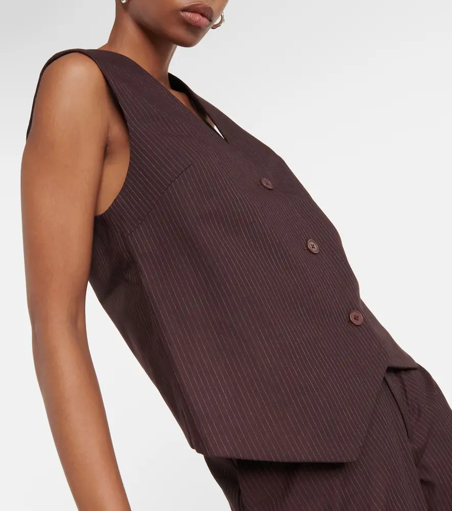 SIR. Guillaume pinstriped vest | Thumbnail 4 SIR. Guillaume pinstriped vest | Thumbnail 4