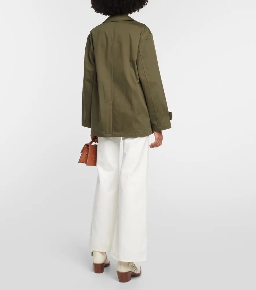 Nili Lotan Cade cotton twill trench coat | Thumbnail 3