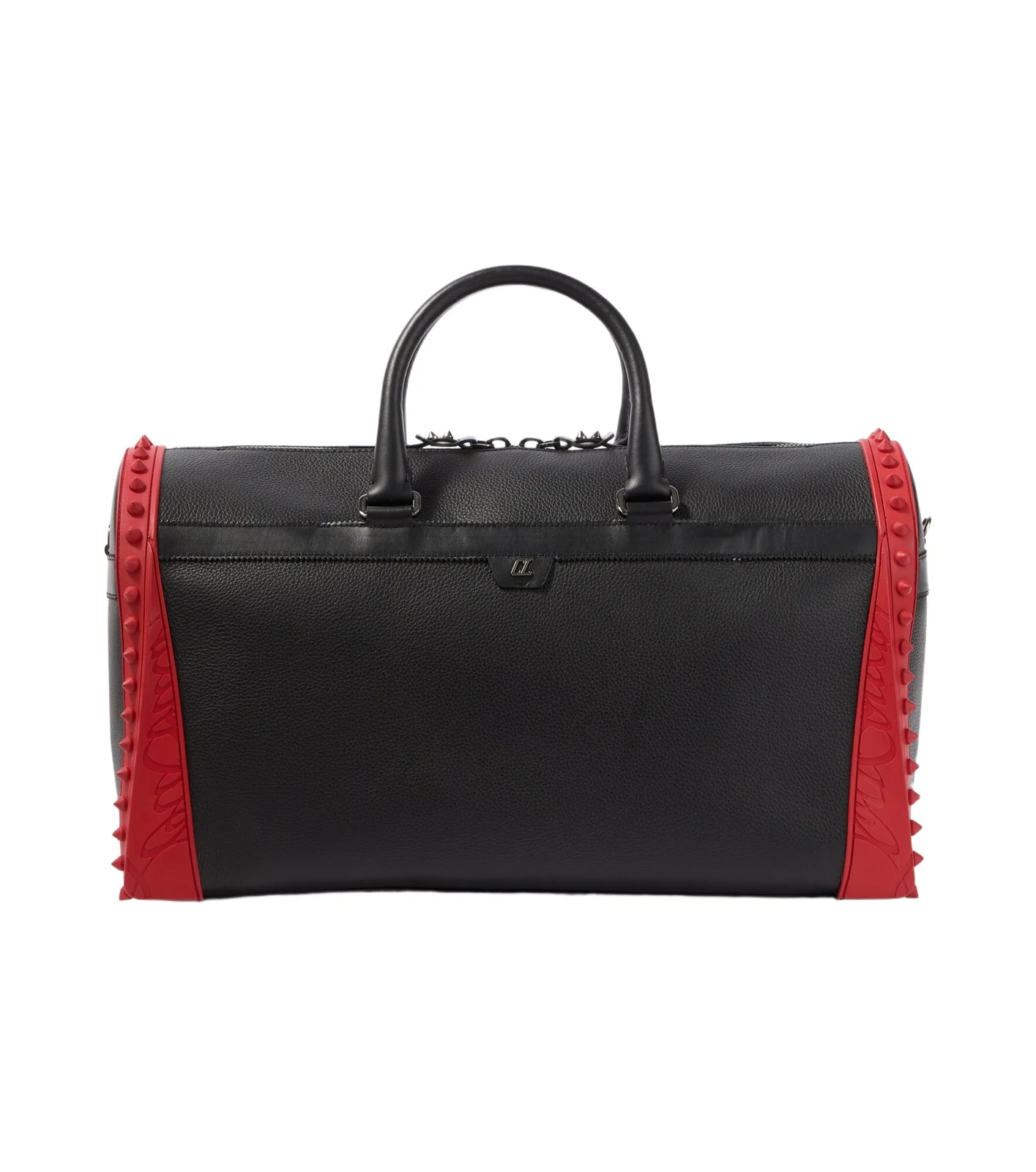 Christian Louboutin Sneakender spiked leather duffel bag