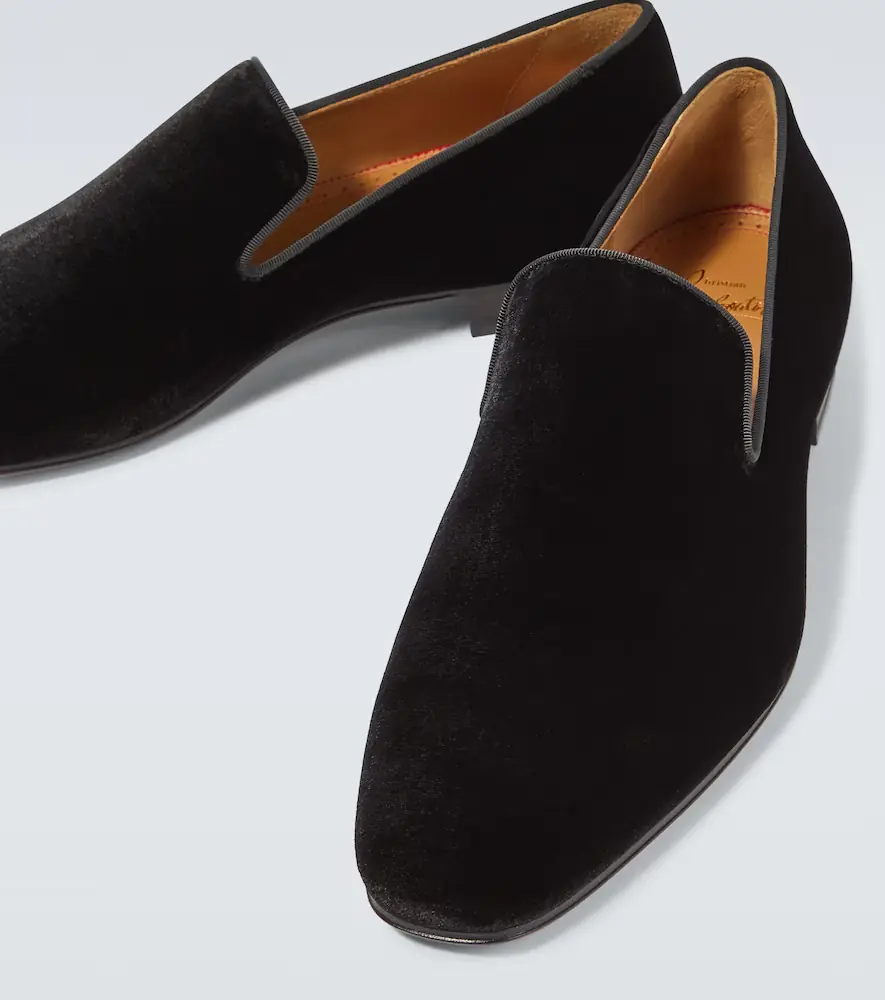 Christian Louboutin Dandelion velvet loafers | Thumbnail 4 Christian Louboutin Dandelion velvet loafers | Thumbnail 4