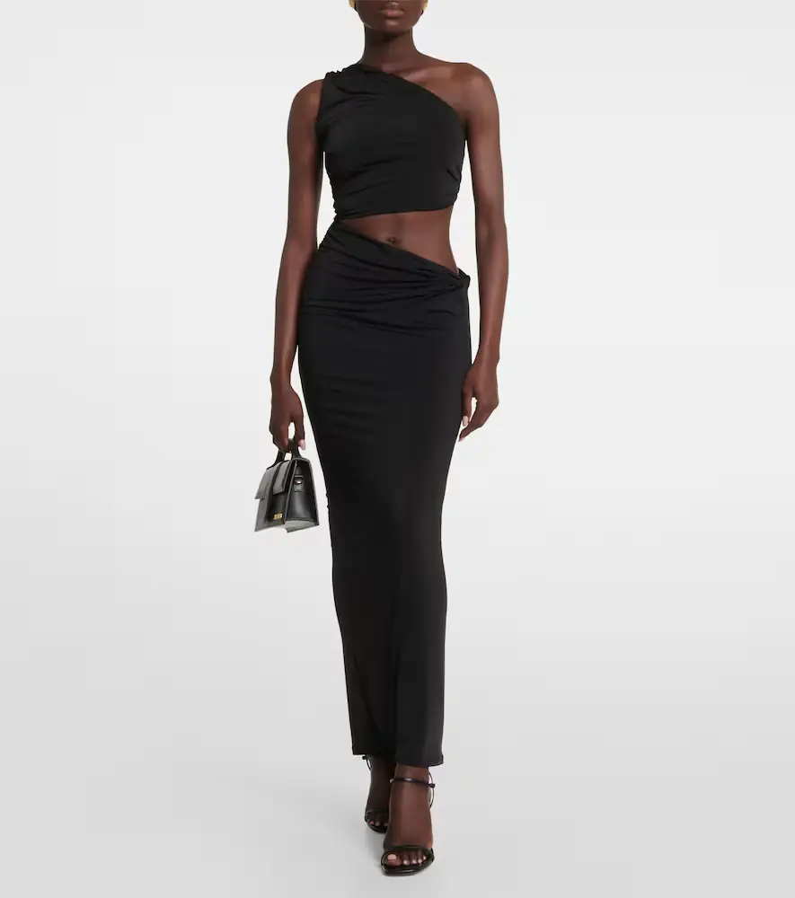JADE SWIM Yana one-shoulder cutout maxi dress | Thumbnail 2
