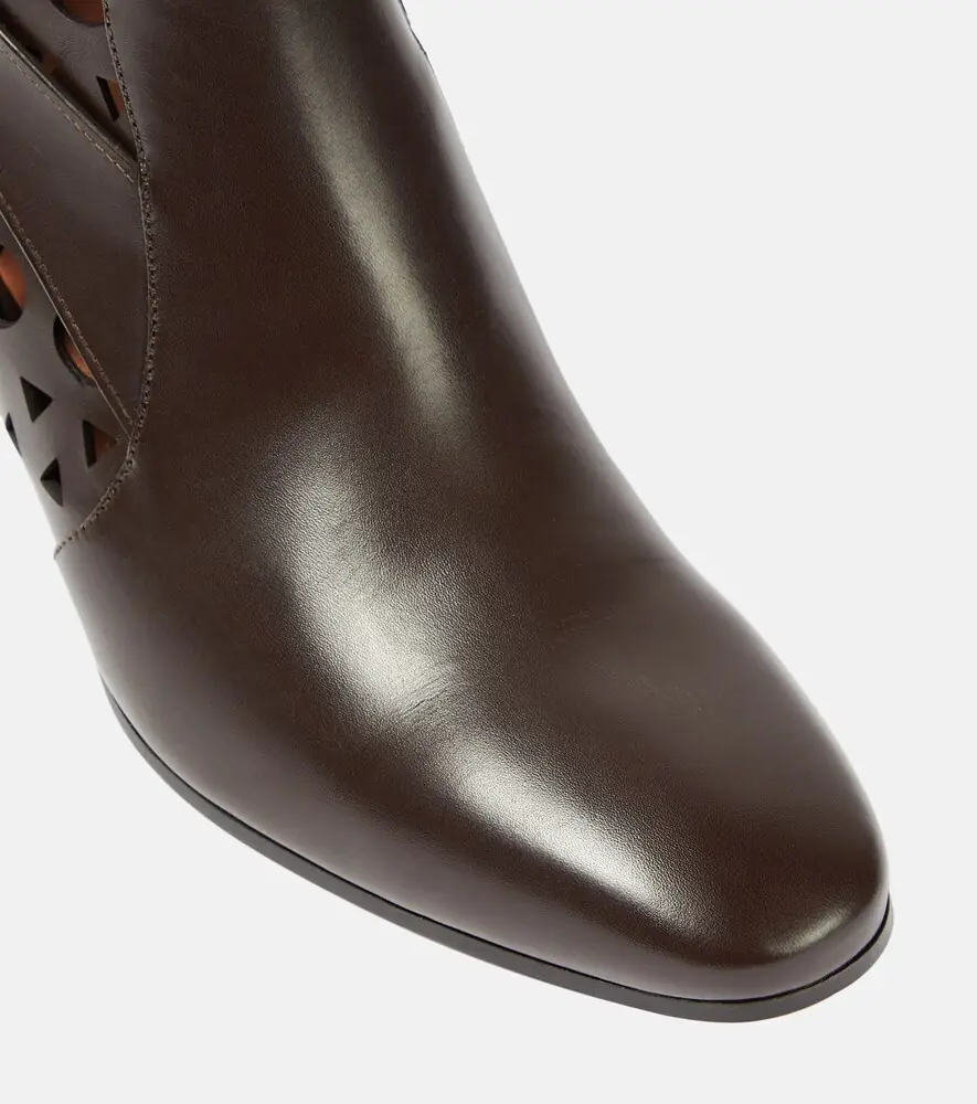 Alaïa Alaïa Ziggy Vienne leather ankle boots | Thumbnail 2
