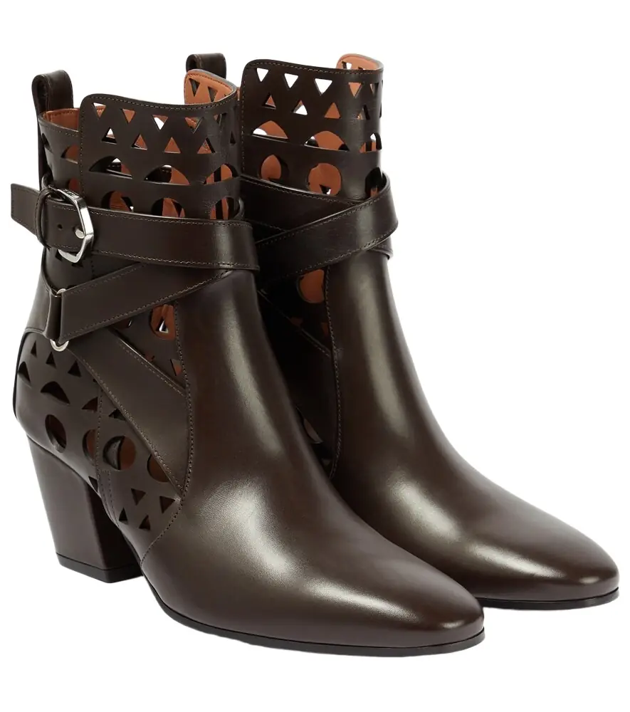 Alaïa Alaïa Ziggy Vienne leather ankle boots | Image 1 Alaïa Alaïa Ziggy Vienne leather ankle boots | Image 1