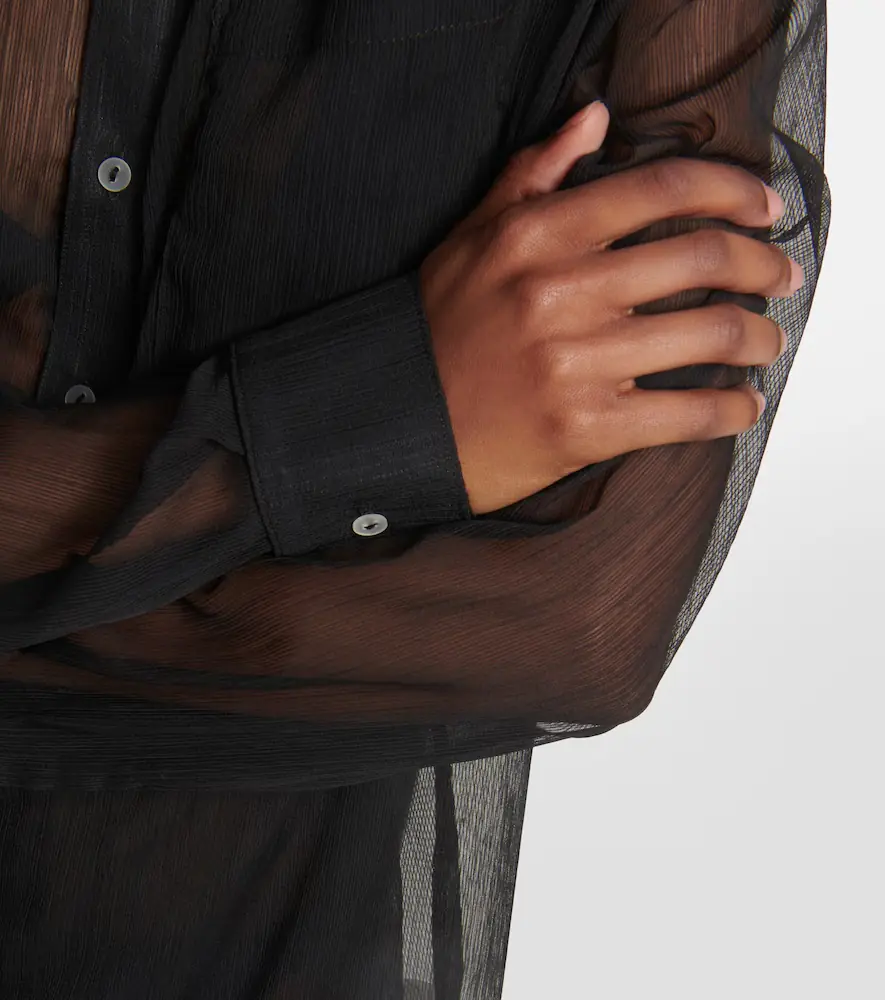 JADE SWIM Mika nylon shirt | Thumbnail 2