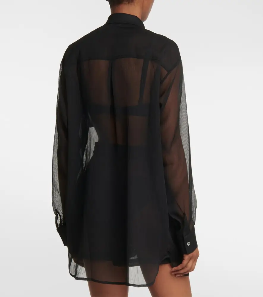 JADE SWIM Mika nylon shirt | Thumbnail 5