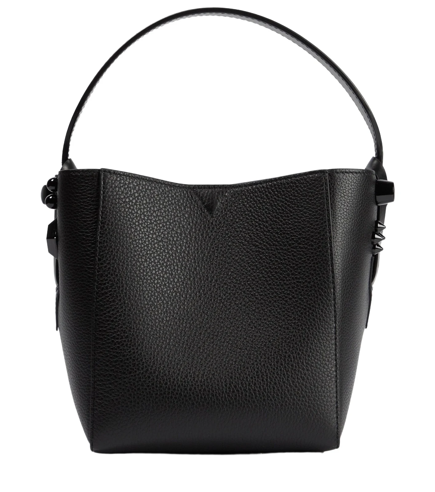 Cabachic Mini leather bucket bag