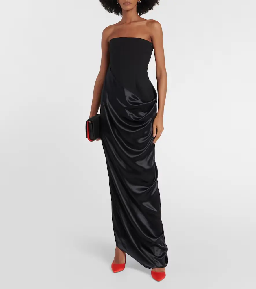 Christian Louboutin Iriza silk-satin pumps | Thumbnail 5 Christian Louboutin Iriza silk-satin pumps | Thumbnail 5