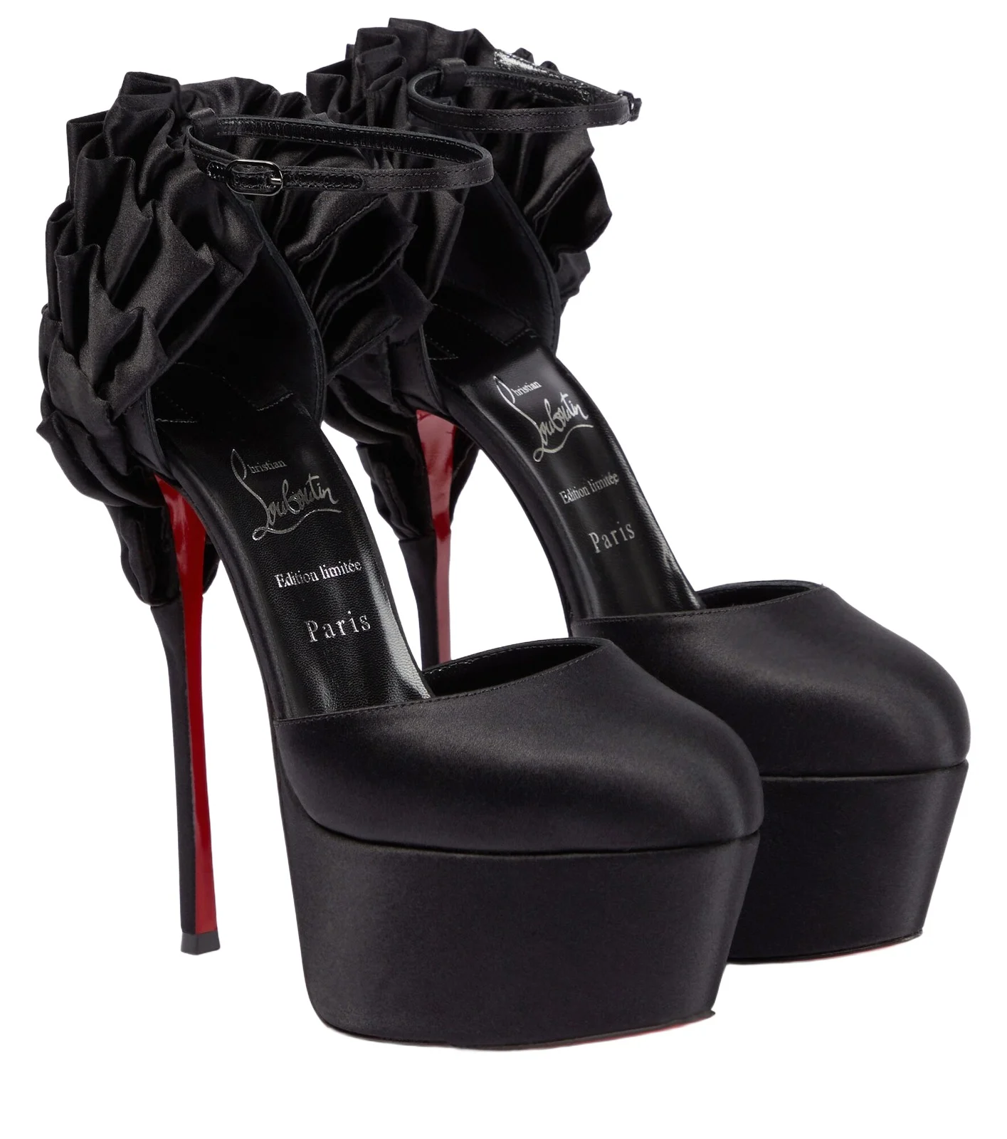 Maria Frou Alta satin platform pumps Maria Frou Alta satin platform pumps