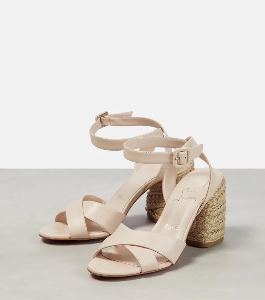 Christian Louboutin Mariza 85 leather espadrilles sandals | Thumbnail 2 Christian Louboutin Mariza 85 leather espadrilles sandals | Thumbnail 2