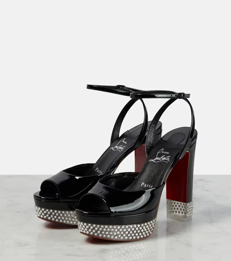 Christian Louboutin Cassandrina Alta 130 embellished sandals | Thumbnail 3 Christian Louboutin Cassandrina Alta 130 embellished sandals | Thumbnail 3