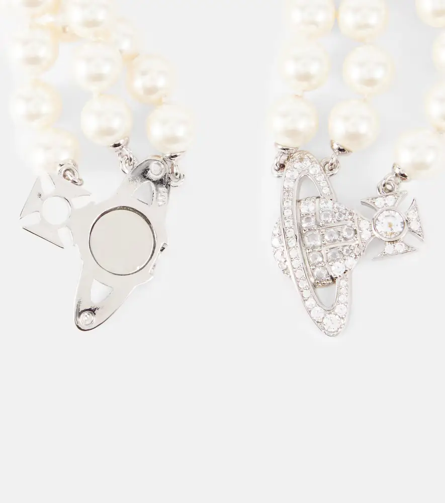 Vivienne Westwood Graziella embellished faux pearl bracelet | Thumbnail 2 Vivienne Westwood Graziella embellished faux pearl bracelet | Thumbnail 2
