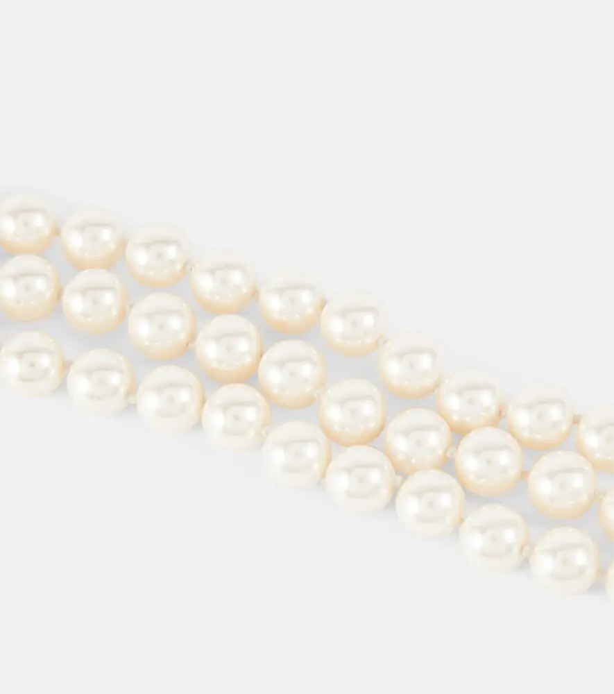 Vivienne Westwood Graziella embellished faux pearl bracelet | Thumbnail 3 Vivienne Westwood Graziella embellished faux pearl bracelet | Thumbnail 3