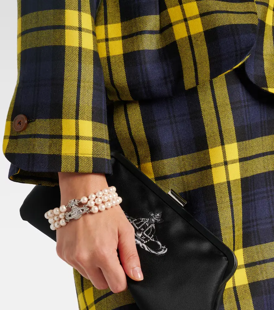Vivienne Westwood Graziella embellished faux pearl bracelet | Thumbnail 4 Vivienne Westwood Graziella embellished faux pearl bracelet | Thumbnail 4