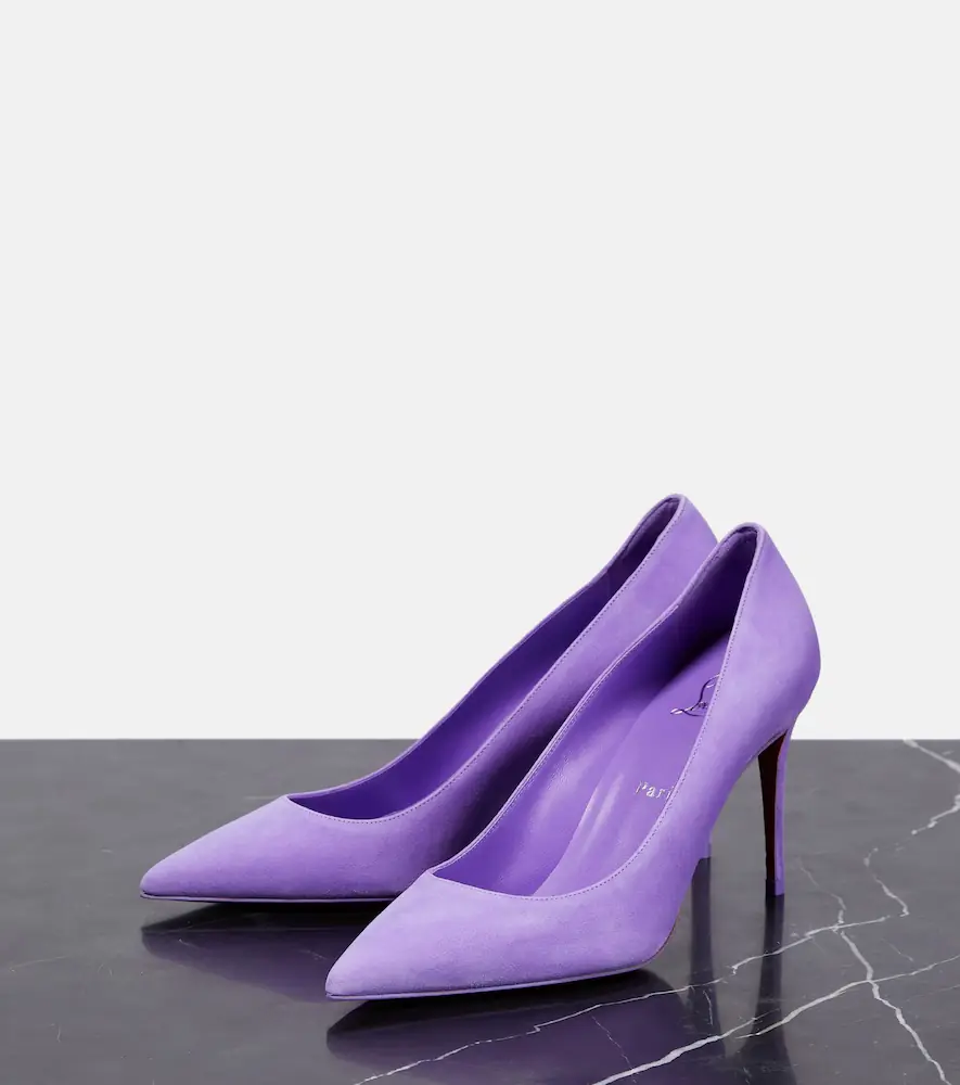 Christian Louboutin Kate 85 patent suede pumps | Thumbnail 5 Christian Louboutin Kate 85 patent suede pumps | Thumbnail 5