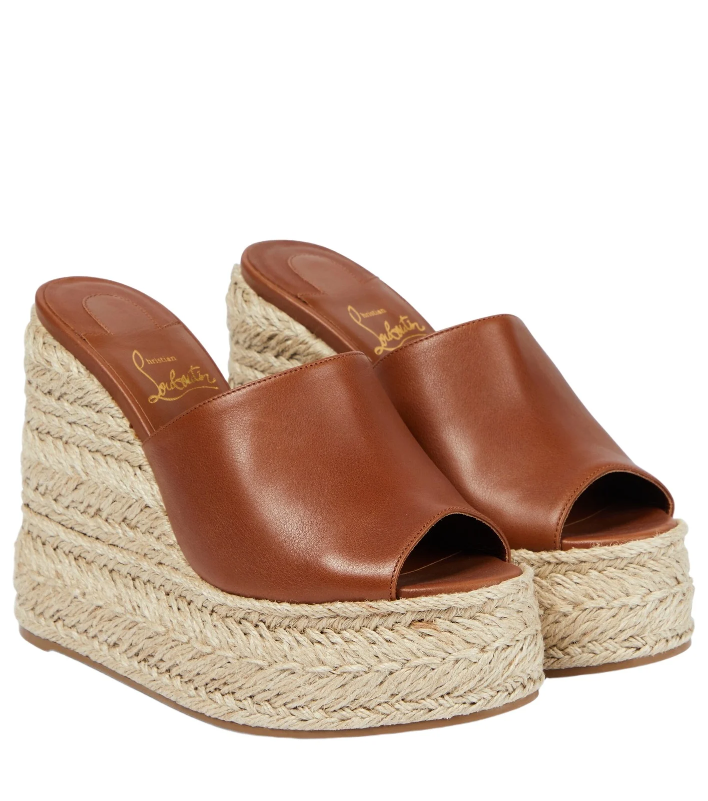 Ariella Zeppa leather espadrille wedges Ariella Zeppa leather espadrille wedges