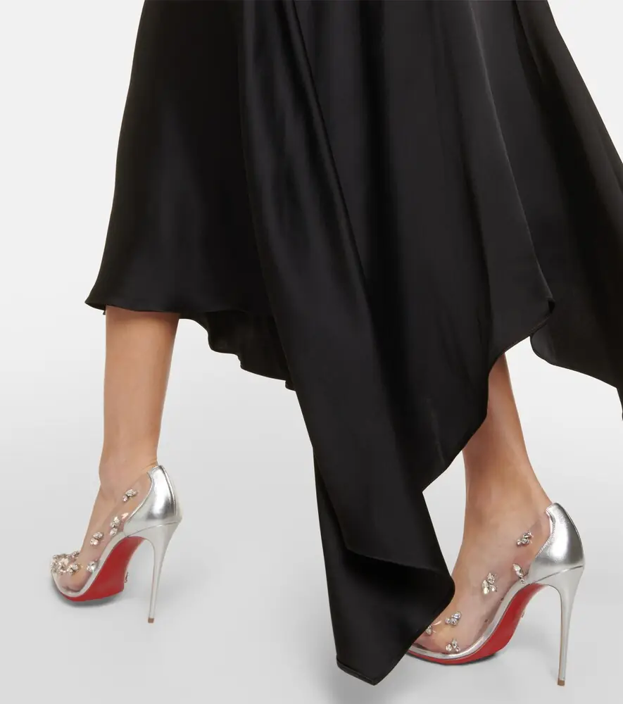 Christian Louboutin Degraqueen embellished PVC pumps | Thumbnail 5