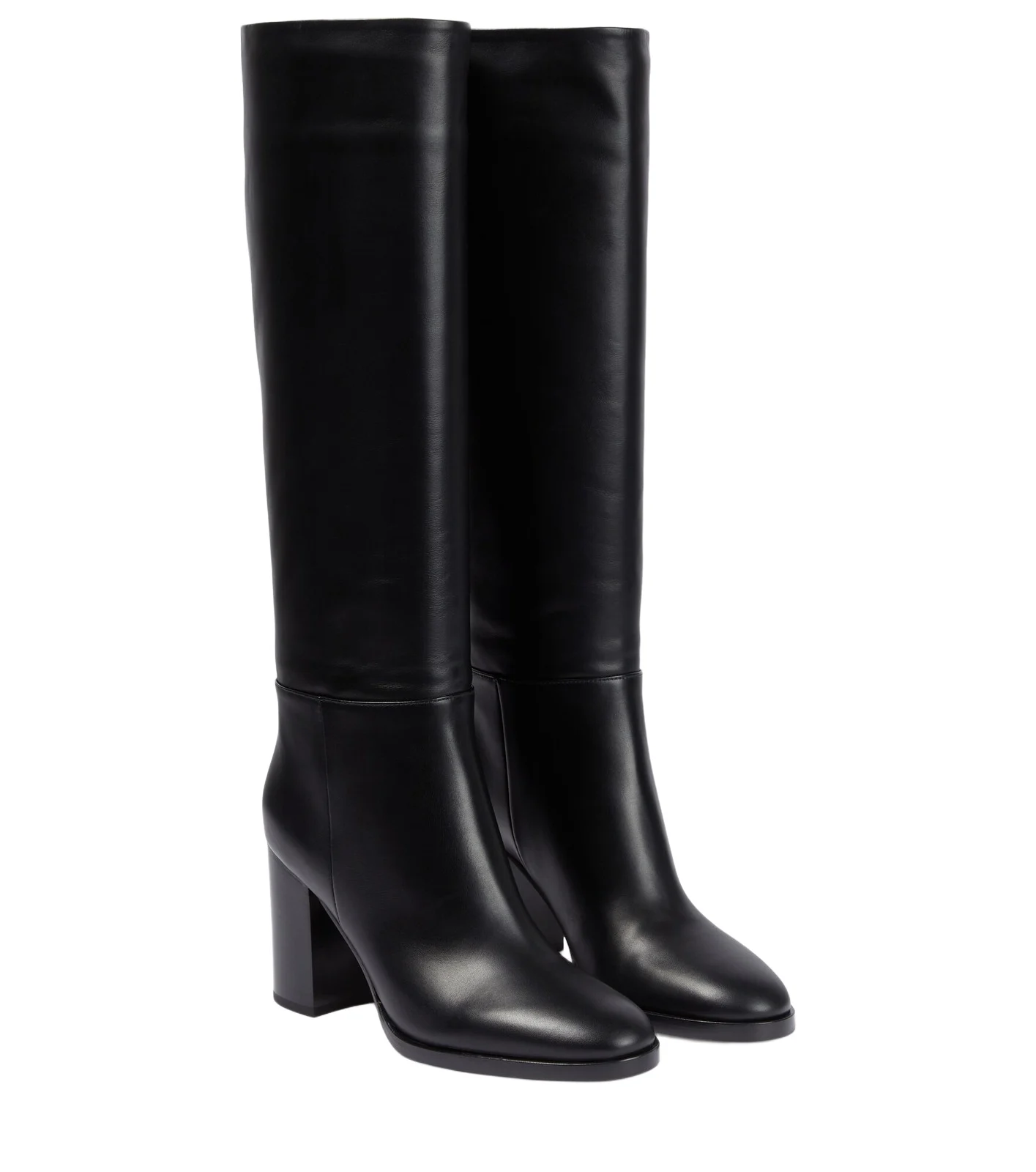 Santiago knee-high leather boots Santiago knee-high leather boots