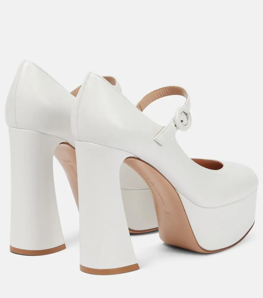 Gianvito Rossi Mary Jane leather pumps | Thumbnail 2 Gianvito Rossi Mary Jane leather pumps | Thumbnail 2