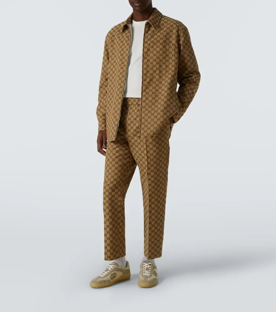 Gucci GG Supreme cotton-blend pants | Thumbnail 2