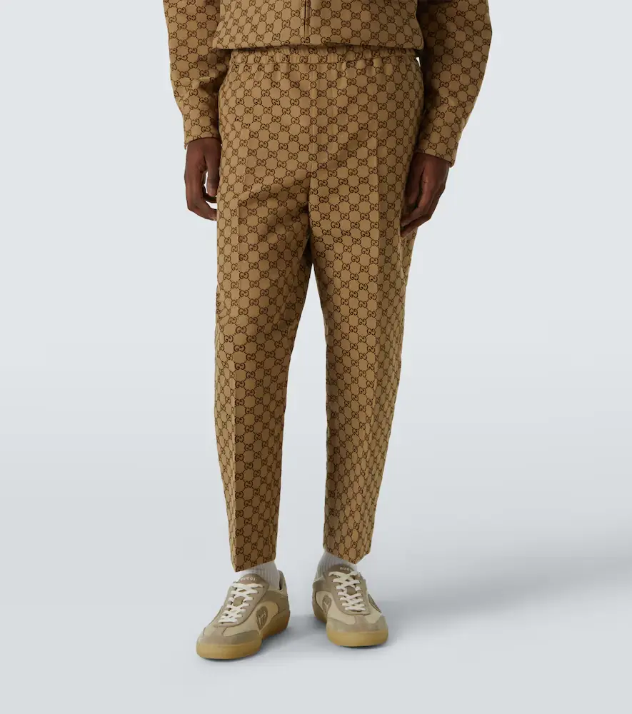 Gucci GG Supreme cotton-blend pants | Thumbnail 4