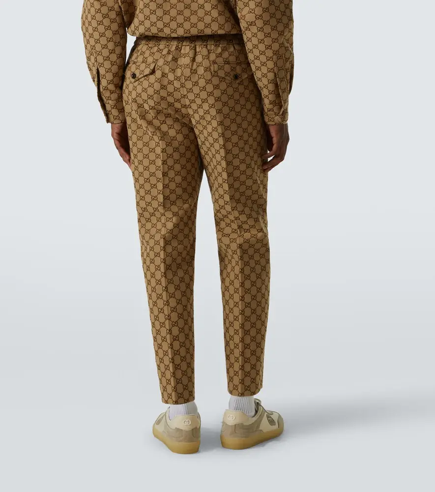 Gucci GG Supreme cotton-blend pants | Thumbnail 5