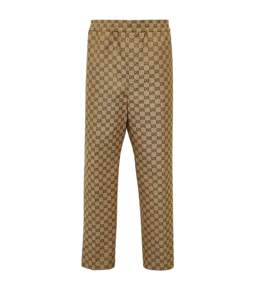 Gucci GG Supreme cotton-blend pants | Image 1 Gucci GG Supreme cotton-blend pants | Image 1