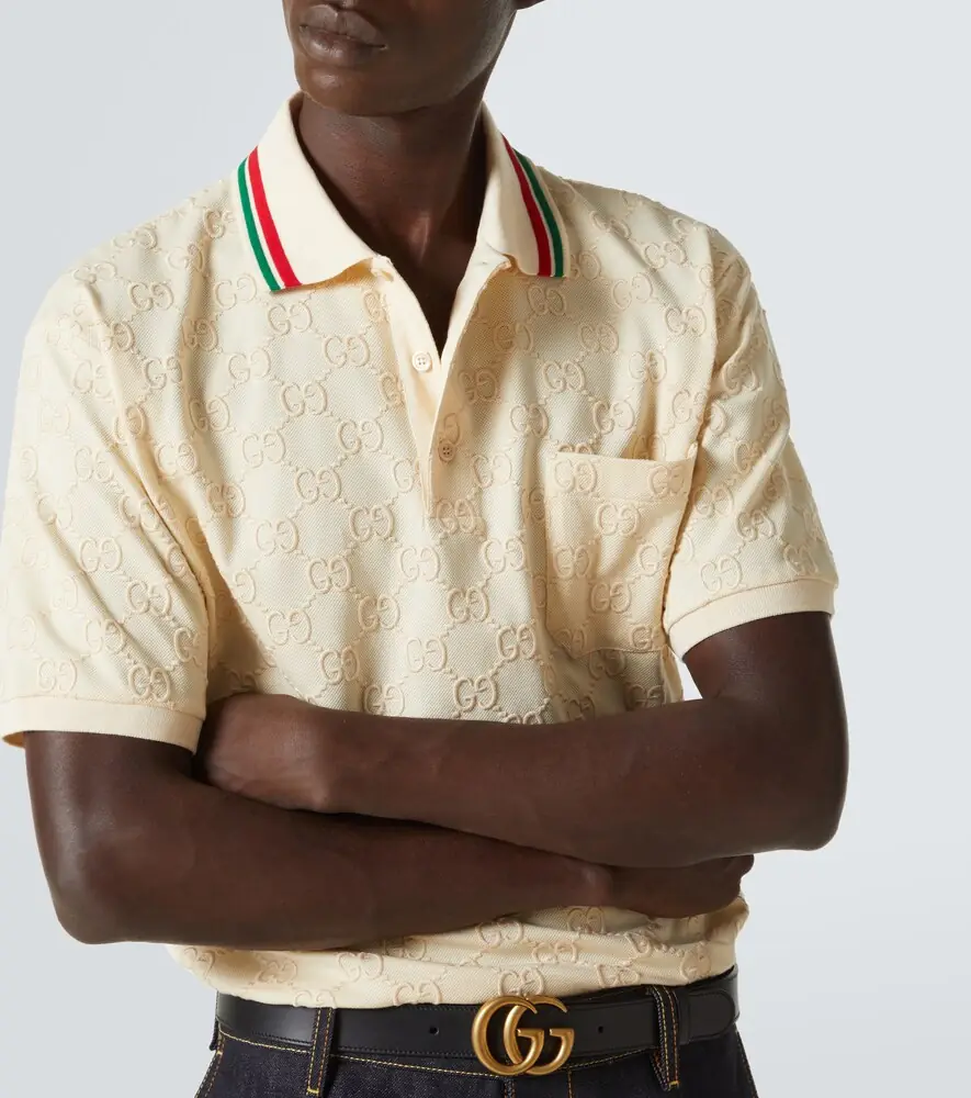 Gucci GG embroidered polo top | Thumbnail 5