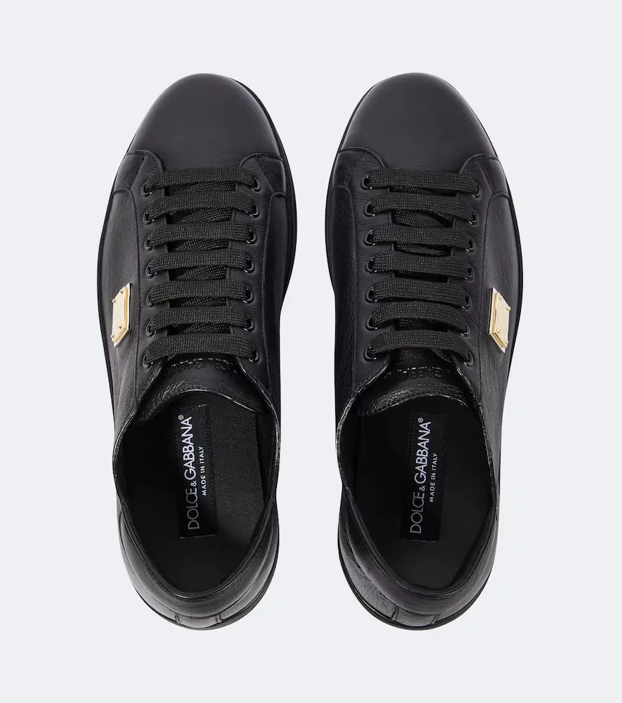 Dolce & Gabbana Saint Tropez low-top leather sneakers | Thumbnail 2 Dolce & Gabbana Saint Tropez low-top leather sneakers | Thumbnail 2