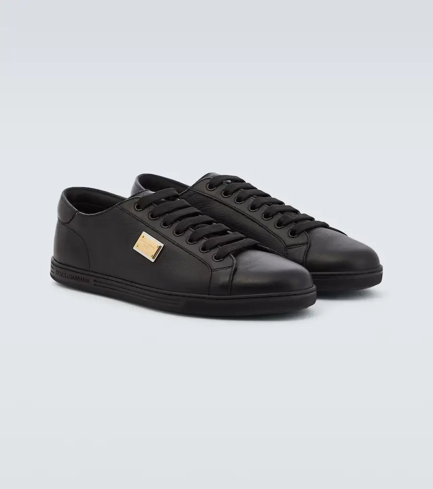 Dolce & Gabbana Saint Tropez low-top leather sneakers | Thumbnail 5 Dolce & Gabbana Saint Tropez low-top leather sneakers | Thumbnail 5
