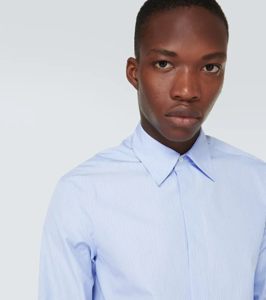 Jil Sander Pinstriped cotton shirt | Thumbnail 2