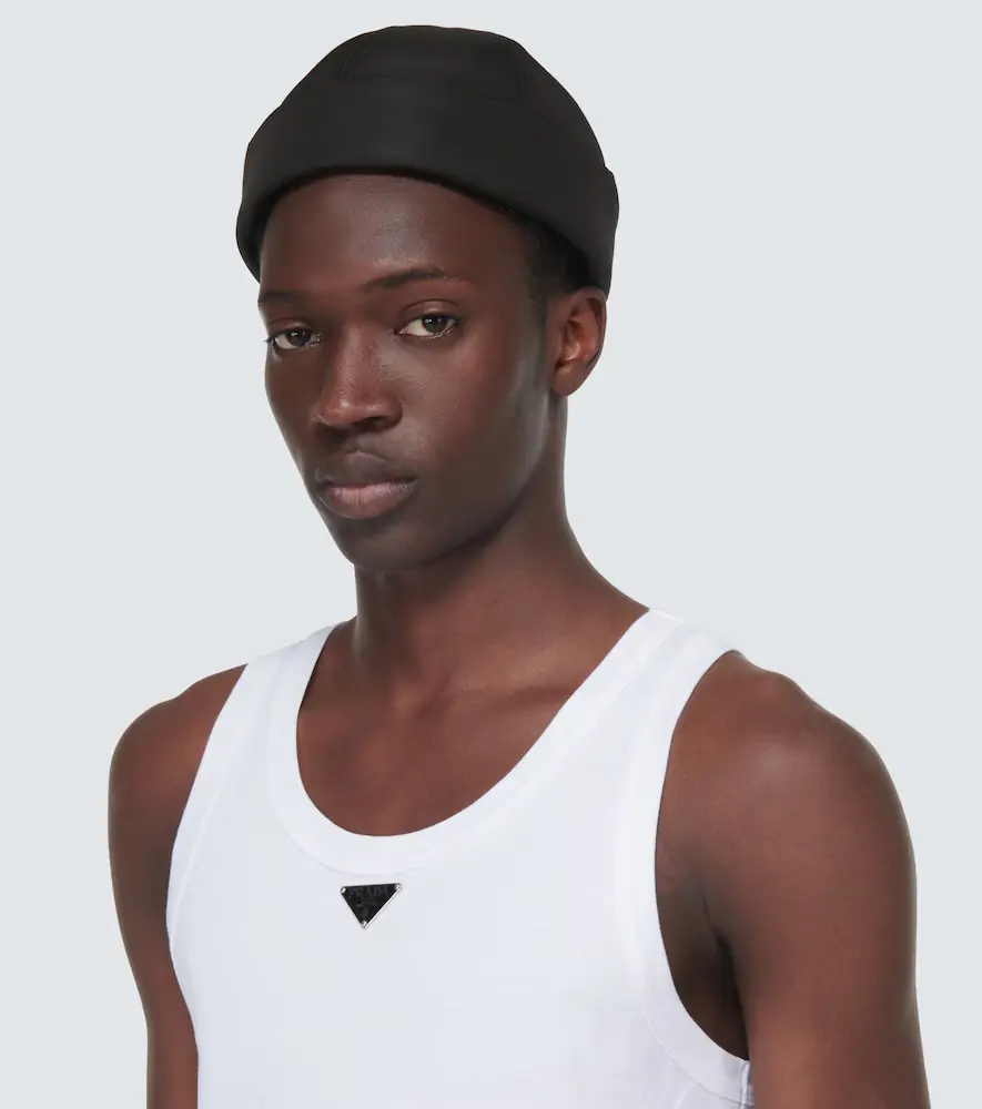 Prada Re-Nylon padded beanie | Thumbnail 4