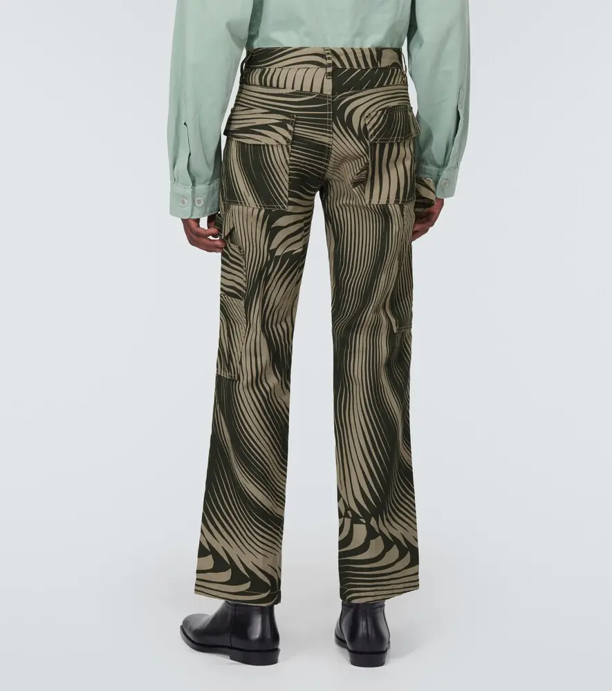 Dries Van Noten Cotton and linen wide-leg pants | Thumbnail 2 Dries Van Noten Cotton and linen wide-leg pants | Thumbnail 2