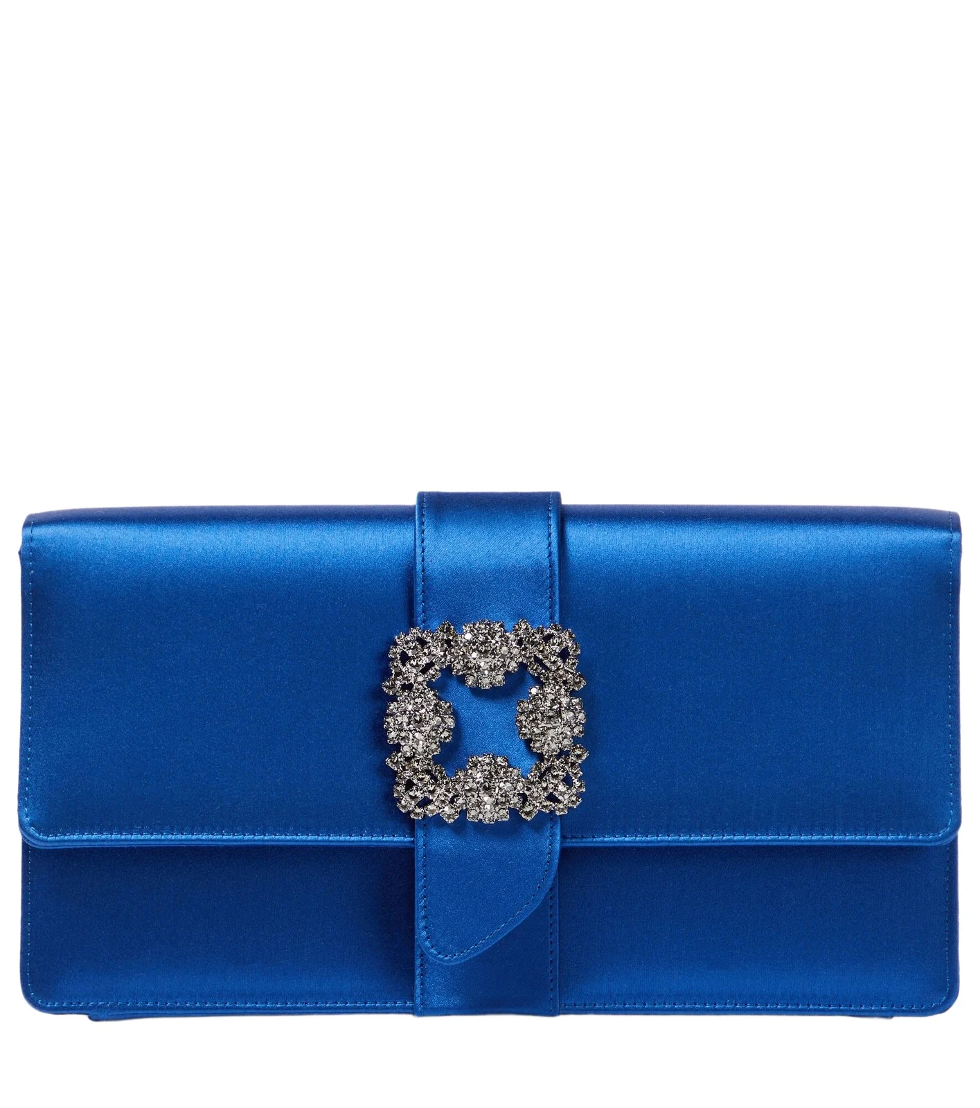 Capri embellished satin clutch Capri embellished satin clutch