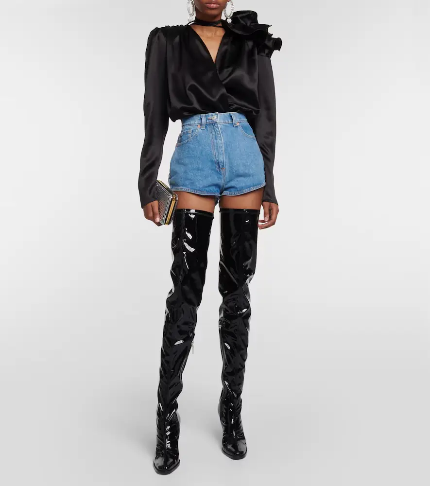 Magda Butrym Latex over-the-knee boots | Thumbnail 2