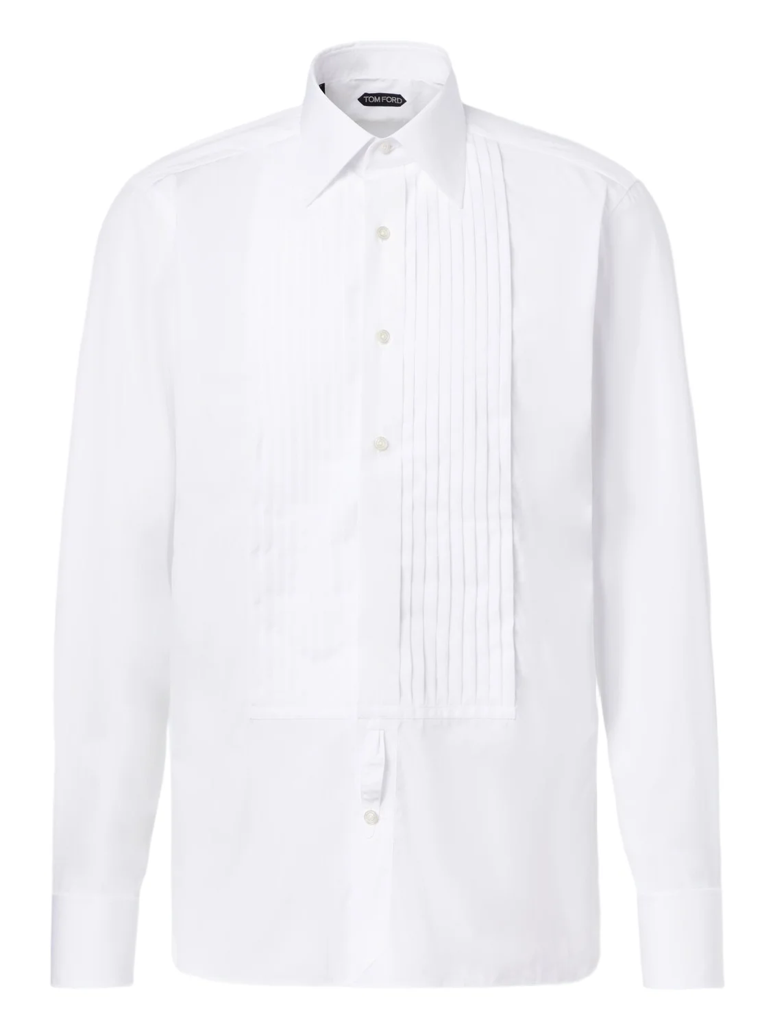 Cotton voile tuxedo shirt Cotton voile tuxedo shirt