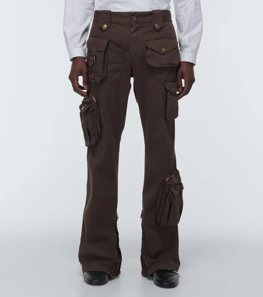 Dolce & Gabbana Mid-rise straight cargo pants | Thumbnail 2 Dolce & Gabbana Mid-rise straight cargo pants | Thumbnail 2