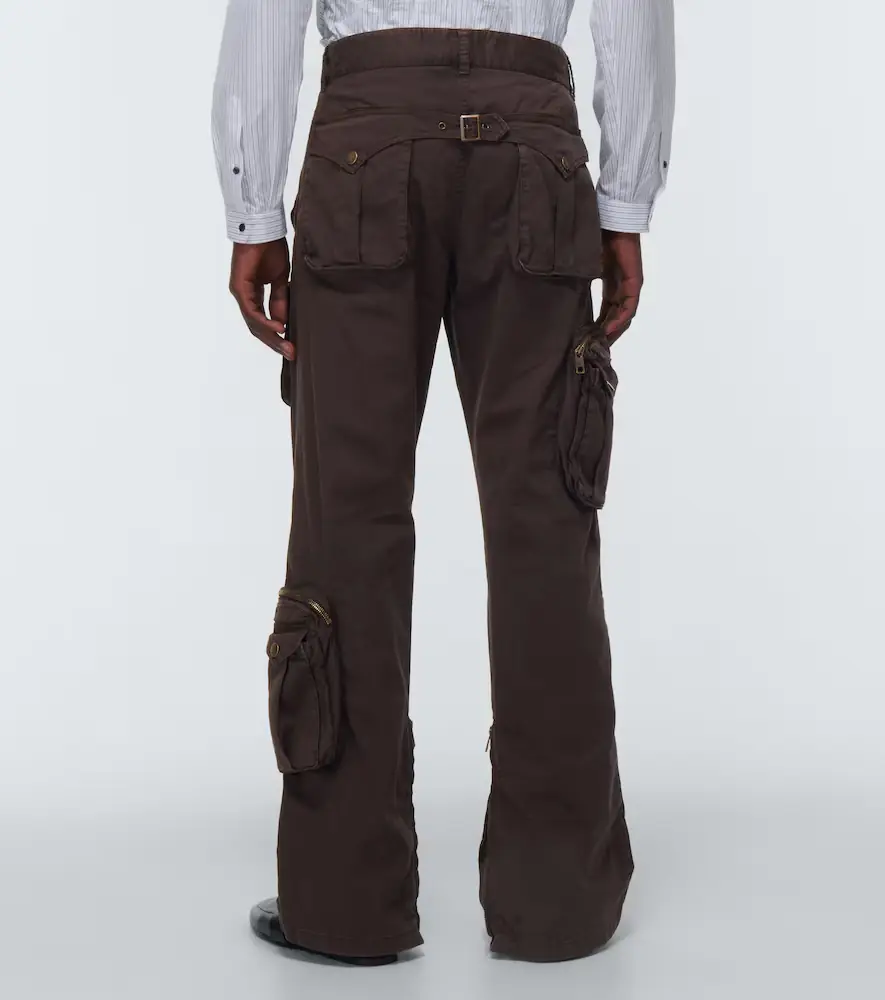 Dolce & Gabbana Mid-rise straight cargo pants | Thumbnail 4 Dolce & Gabbana Mid-rise straight cargo pants | Thumbnail 4