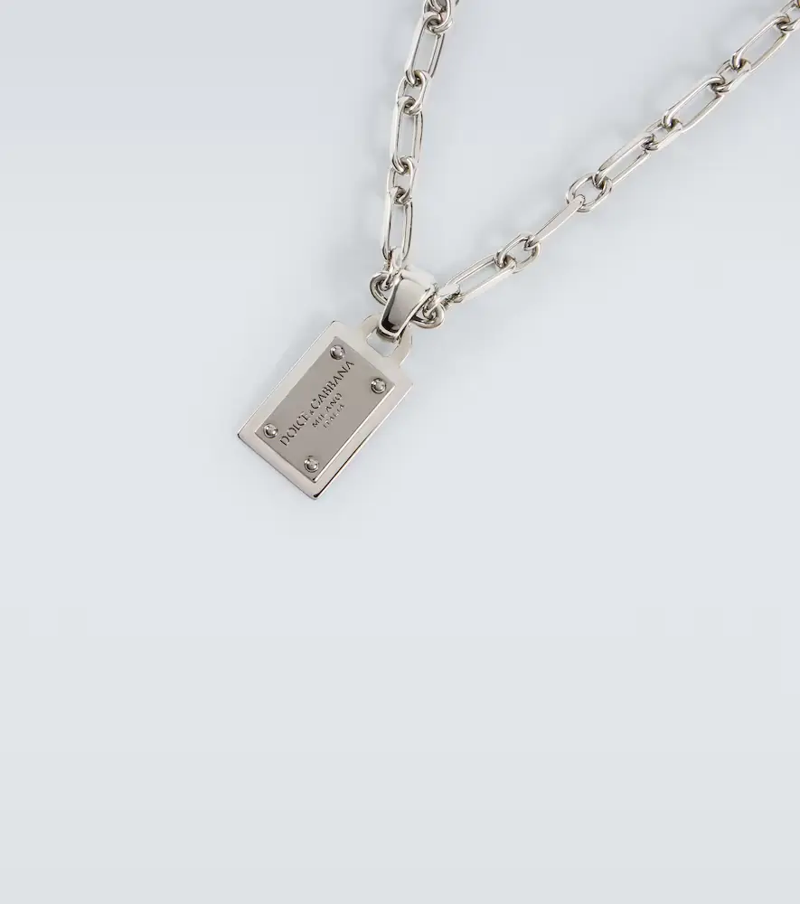 Dolce & Gabbana Logo pendant necklace | Thumbnail 2
