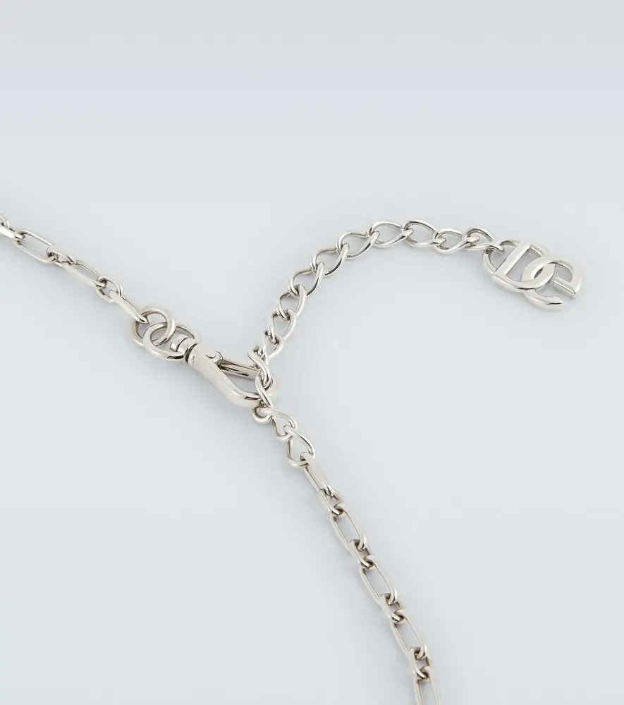Dolce & Gabbana Logo pendant necklace | Thumbnail 3