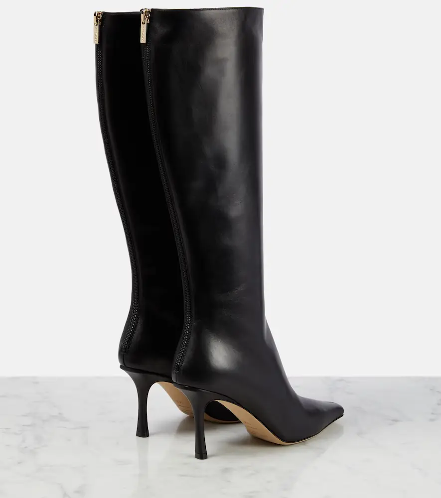 Jimmy Choo Agathe 85 leather knee-high boots | Thumbnail 2 Jimmy Choo Agathe 85 leather knee-high boots | Thumbnail 2