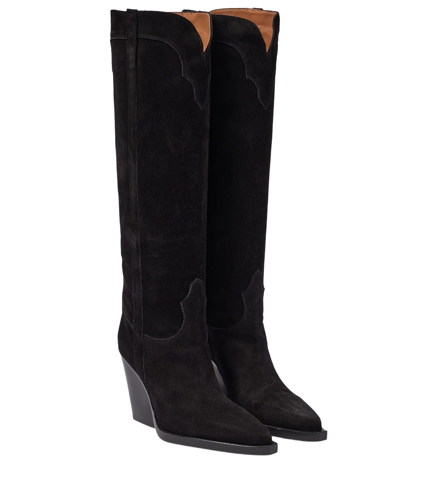 El Dorado suede cowboy boots El Dorado suede cowboy boots