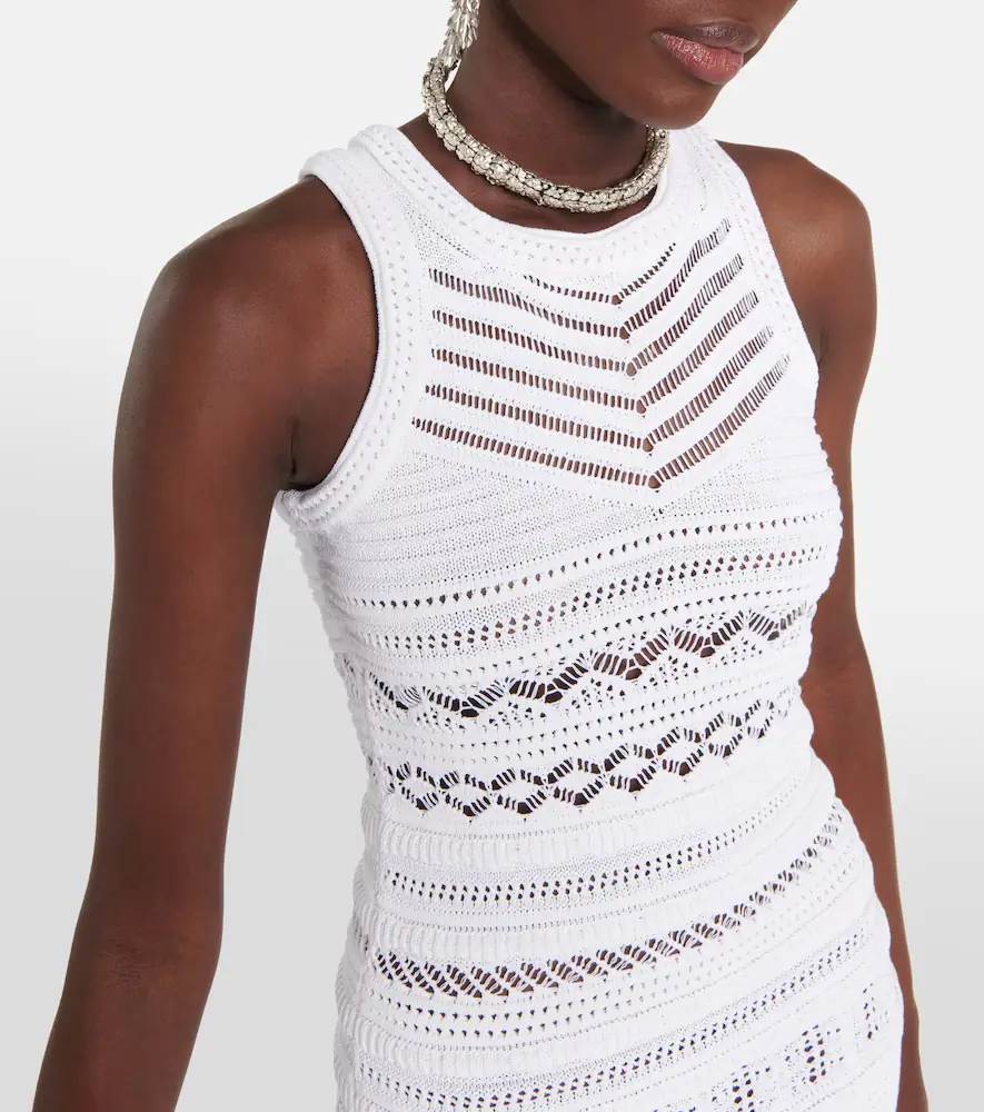 Isabel Marant Crochet cotton-blend minidress | Thumbnail 3